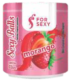 Foto comercial original — SEXY BALLS MORANGO 03UN