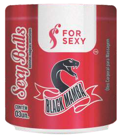 Foto comercial original — SEXY BALLS BLACK MAMBA 03UN