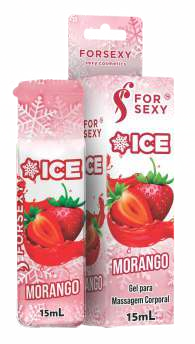 Foto comercial original — GEL ICE SABOR MORANGO 15ML