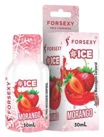 Foto comercial original — GEL ICE SABOR MORANGO 30ML