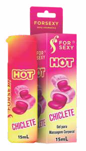 Foto comercial original — GEL HOT SABOR CHICLETE 15ML