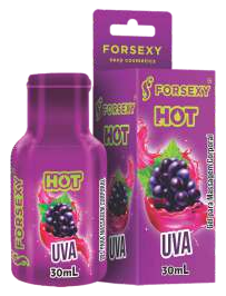 Foto comercial original — GEL HOT SABOR UVA 30ML