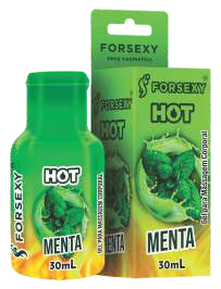 Foto comercial original — GEL HOT SABOR MENTA 30ML