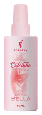 Foto comercial original — PERFUME CALCINHA VIA BELLA 60ML