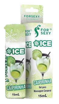 Foto comercial original — GEL ICE SABOR CAIPIRINHA 15ML