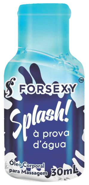 Foto comercial original — SPLASH LUBRIFICANTE SILICONADO 30ML