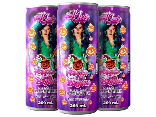 Energético Pó da Bruxa Pronto para Beber 269ML