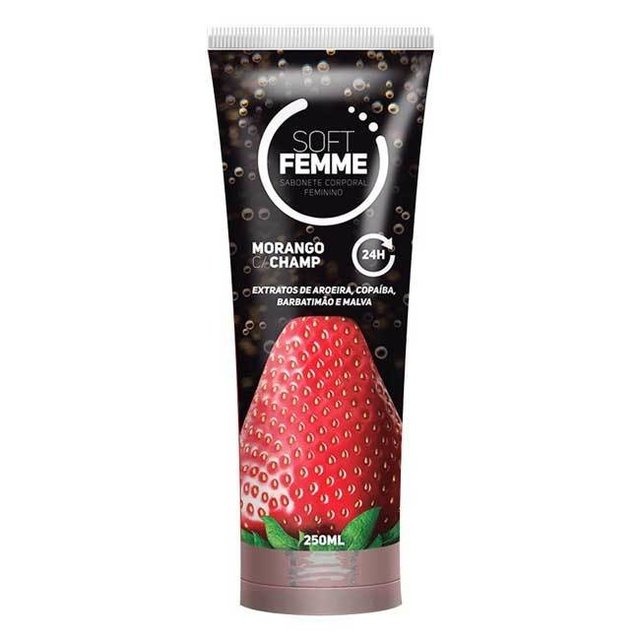 Soft Intimo Morango Com Champ - 250ML