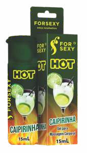 Foto comercial original — GEL HOT SABOR CAIPIRINHA 15ML