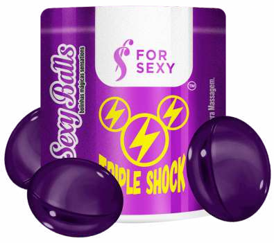 Foto comercial original — SEXY BALLS TRIPLE SHOCK 03UN