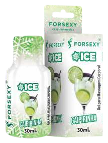 Foto comercial original — GEL ICE SABOR CAIPIRINHA 30ML