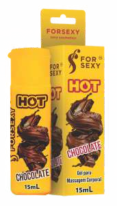 Foto comercial original — GEL HOT SABOR CHOCOLATE 15ML