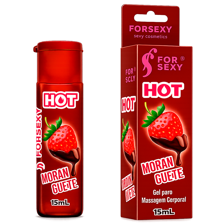 GEL HOT SABOR MORANGUETE 15ML